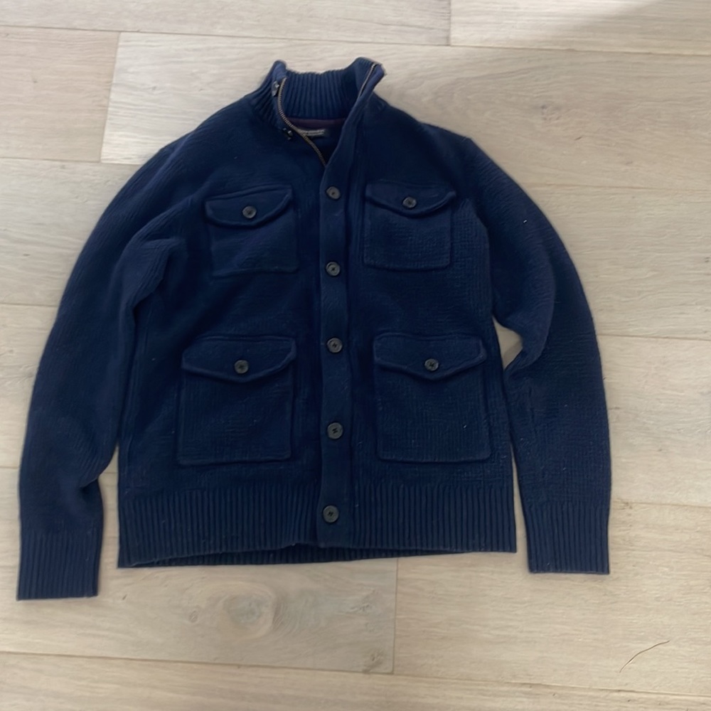 Men - Banana Republic Buttons/Zipper Sweater